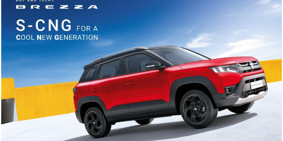 India: Maruti Suzuki expands green mobility vision with new CNG Brezza India: Maruti Suzuki expands green mobility vision with new CNG Brezza