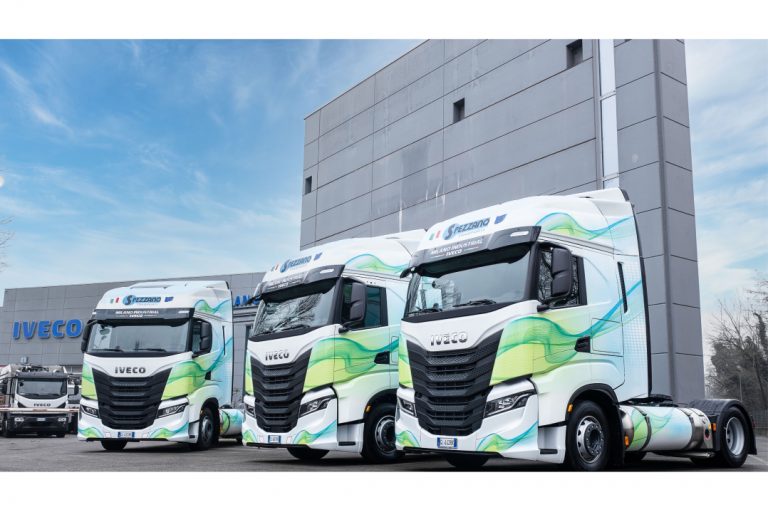 Italian carrier trusts on biomethane to power its new 15 IVECO S-WAY LNG trucks Italian carrier trusts on biomethane to power its new 15 IVECO S-WAY LNG trucks
