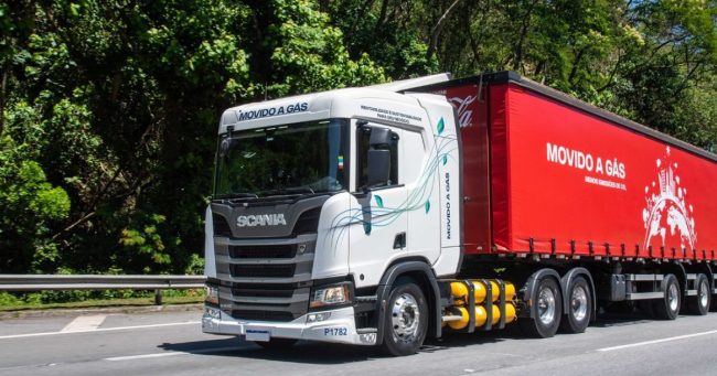 Brazilian transport company Reiter Log expands Scania natural gas truck fleet
