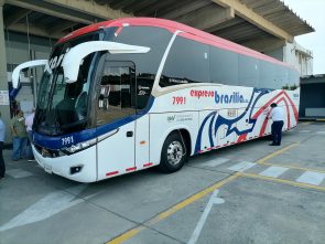 Pusieron en marcha el primer bus interdepartamental de Colombia 100% a GNC
