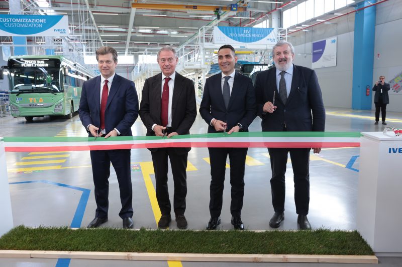 Italy: Iveco opens new plant to produce low- and zero- emissions buses