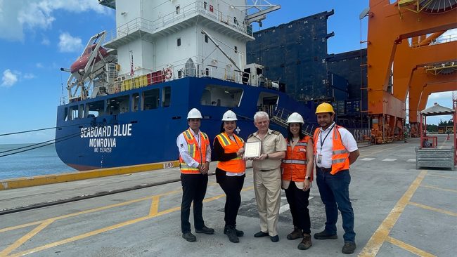 Honduras: Puerto Cortés received its first container ship powered by LNG Honduras: Puerto Cortés received its first container ship powered by LNG