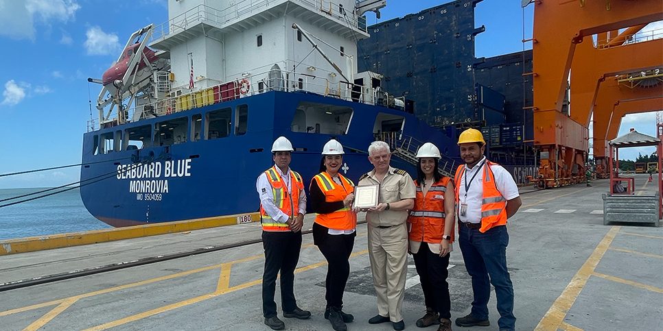 Honduras: Puerto Cortés received its first container ship powered by LNG Honduras: Puerto Cortés received its first container ship powered by LNG
