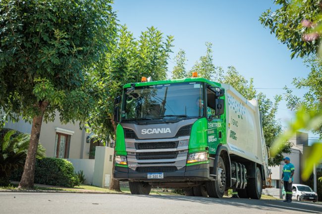 Argentina: Scania CNG truck is tested in the urban cleaning service of Córdoba Argentina: Scania CNG truck is tested in the urban cleaning service of Córdoba