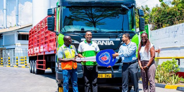 Tanzania: Scania delivers CNG truck to Coca-Cola Tanzania: Scania delivers CNG truck to Coca-Cola