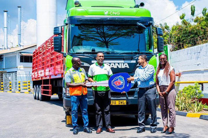 Tanzania: Scania delivers CNG truck to Coca-Cola Tanzania: Scania delivers CNG truck to Coca-Cola
