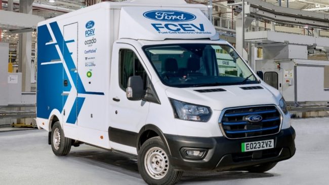 UK: Ford will test hydrogen fuel cell technology on E-Transit to get extended range UK: Ford will test hydrogen fuel cell technology on E-Transit to get extended range