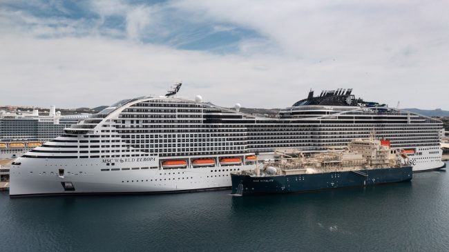 TotalEnergies completes first LNG bunkering in Marseille for MSC Cruises’ new ship TotalEnergies completes first LNG bunkering in Marseille for MSC Cruises’ new ship