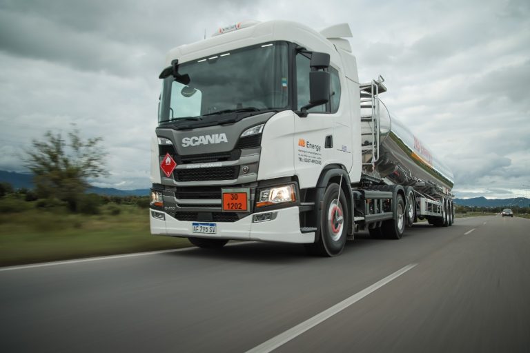 Argentina: MB Energy will transport Shell fuels with a Scania CNG-powered truck Argentina: MB Energy will transport Shell fuels with a Scania CNG-powered truck